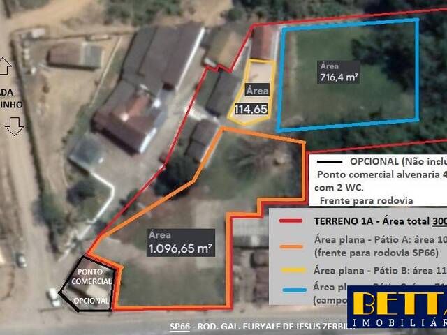 #5512 - Terreno para Locação em Jacareí - SP - 1